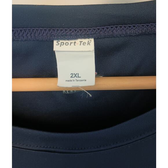 CLEVELAND INDIANS spell out logo VTG 90's tee shirt 2XL Sport TEk Genuine Merch. - Picture 4 of 9